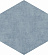 Керамогранит At.Hex.Alpha Azul
